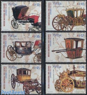 Portugal 2005 Coaches Museum 6v, Mint NH, Transport - Coaches - Art - Museums - Nuovi