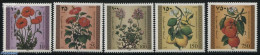 Palestinian Terr. 1996 Flowers 5v, Mint NH, Nature - Flowers & Plants - Palestina