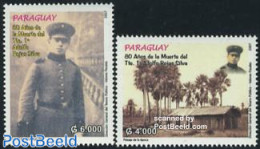 Paraguay 2007 Adolfo Rojas Silva 2v, Mint NH, Nature - Various - Trees & Forests - Uniforms - Rotary, Club Leones