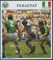 Paraguay 1989 World Cup Football S/s, Mint NH, Sport - Football - Paraguay