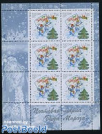 Russia 2006 Christmas M/s (with 6 Stamps), Mint NH, Religion - Christmas - Natale