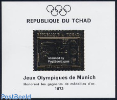 Chad 1971 Olympic Winners Munich S/s Gold, Mint NH, Sport - Olympic Games - Autres & Non Classés