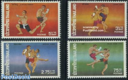 Thailand 1975 Boxing 4v, Mint NH, Sport - Sport (other And Mixed) - Thailand