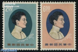 Taiwan 1965 Woman Liga 2v, Mint NH, History - Women - Non Classés