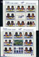 Saint Vincent 1989 L.A. Dodgers 2x9v M/s, Mint NH, Sport - Sport (other And Mixed) - St.Vincent (1979-...)