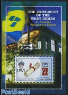 Saint Vincent 2008 University Of The West Indies S/s, Mint NH, History - Nature - Science - Coat Of Arms - Birds - Edu.. - St.Vincent (1979-...)