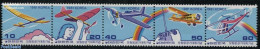 Korea, South 1981 Model Aeroplanes 5v [::::], Mint NH, Sport - Transport - Various - Gliding - Helicopters - Aircraft .. - Vliegtuigen
