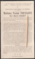 Thynes, 1925, Marie Higuet, Toussaint - Santini