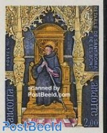 Andorra, French Post 1977 Religious Art 1v Imperforated, Mint NH, Religion - Religion - Art - Paintings - Nuevos