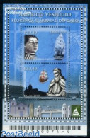 Brazil 2010 Amerigo Vespucci S/s, Mint NH, History - Transport - Various - Explorers - Ships And Boats - Maps - Neufs