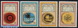 Cocos Islands 1993 Coins 4v, Mint NH, Various - Money On Stamps - Munten