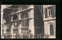 Cartolina Genova, Piazza Banchi, Borsa  - Genova (Genoa)