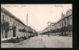 AK Semlin, Blick In Die Haupt-Gasse  - Serbie