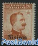 Aegean Islands 1912 Nisiros, Definitive, No WM 1v, Mint NH - Aegean