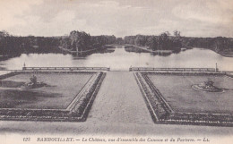 0-78517 01 14 - RAMBOUILLET - LE CHÂTEAU, VUE D'ENSEMBLE DES CANAUX ET DU PARTERRE - Rambouillet (Château)