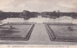 0-78517 01 14 - RAMBOUILLET - LE CHÂTEAU, VUE D'ENSEMBLE DES CANAUX ET DU PARTERRE - Rambouillet (Castillo)