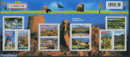 France 2008 Regions (No. 11) 10v M/s, Mint NH, Sport - Transport - Various - Mountains & Mountain Climbing - Ships And.. - Unused Stamps