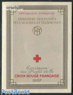 France 1957 Red Cross Booklet, Mint NH, Health - Red Cross - Stamp Booklets - Nuovi