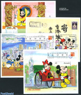 Grenada 1997 Hong Kong 97, Disney 4 S/s, Mint NH, Art - Disney - Disney