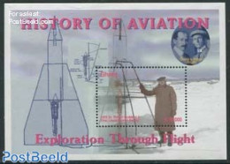 Ghana 2003 Wright Brothers S/s, Mint NH, Transport - Aircraft & Aviation - Vliegtuigen