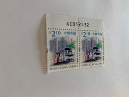Hong Kong Stamp Def Locomotive Train MTR With Numbers 1999 MNH - Andere & Zonder Classificatie