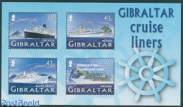 Gibraltar 2005 Cruise Ships S/s, Mint NH, Transport - Ships And Boats - Barcos