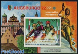 Equatorial Guinea 1972 Olympic Games S/s Imperforated, Mint NH, Sport - Kayaks & Rowing - Olympic Games - Rowing