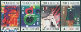 Hong Kong 1998 Design 4v, Mint NH, Art - Art & Antique Objects - Fashion - Industrial Design - Unused Stamps