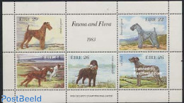 Ireland 1983 Dogs S/s, Mint NH, Nature - Dogs - Ongebruikt