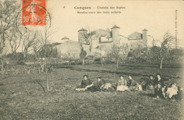 11)    CONQUES  - Château Des Saptes  -  Rendez Vous Des Bons Enfants - Conques Sur Orbiel