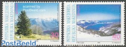 North Macedonia 1999 Europa, National Parks 2v, Mint NH, History - Nature - Europa (cept) - Environment - National Par.. - Milieubescherming & Klimaat
