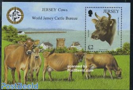Jersey 2008 World Jersey Cattle Bureau S/s, Mint NH, Nature - Animals (others & Mixed) - Cattle - Jersey