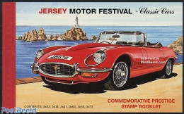 Jersey 2005 Classic Cars Prestige Booklet, Mint NH, Transport - Stamp Booklets - Automobiles - Sin Clasificación