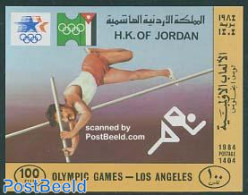 Jordan 1984 Olympic Games S/s, Mint NH, Sport - Athletics - Olympic Games - Leichtathletik