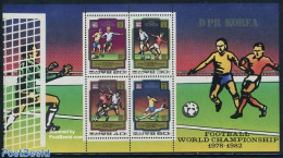 Korea, North 1980 World Cup Football S/s, Mint NH, Sport - Football - Korea, North