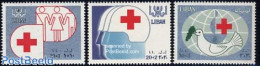 Lebanon 1988 Red Cross 3v, Mint NH, Health - Red Cross - Croce Rossa