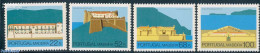 Madeira 1986 Fortifications 4v, Mint NH, Art - Castles & Fortifications - Castillos
