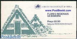 Madeira 1981 Flowers Booklet, Mint NH, Nature - Flowers & Plants - Stamp Booklets - Sin Clasificación