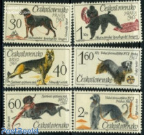 Czechoslovkia 1965 Dogs 6v, Mint NH, Nature - Dogs - Andere & Zonder Classificatie