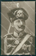 Reali Royalty Germany Guglielmo II Usseri Morte Skeleton Foto Postcard QT5029 - Sonstige & Ohne Zuordnung