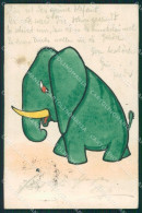 Elephant Painting MM Vienne Serie 359 Postcard Cartolina QT6329 - Sonstige & Ohne Zuordnung