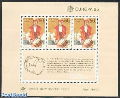 Azores 1985 Europa, European Music Year S/s, Mint NH, History - Performance Art - Europa (cept) - Music - Musique