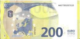 AUTRICHE - AUSTRIA - 200 € - NB - N004 G2 - UNC - Lagarde - 200 Euro