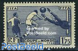 France 1938 World Cup Football 1v, Mint NH, Sport - Football - Unused Stamps