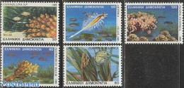 Greece 1988 Marine Life 5v, Mint NH, Nature - Fish - Nuevos