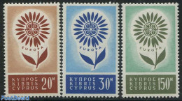 Cyprus 1964 Europe 3v, Mint NH, History - Europa (cept) - Nuevos