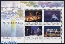 Finland 1993 Opera House S/s, Mint NH, Performance Art - Dance & Ballet - Music - Theatre - Ungebraucht