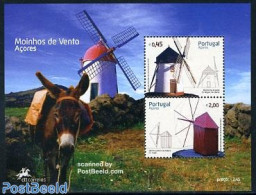 Azores 2007 Windmills S/s, Mint NH, Various - Mills (Wind & Water) - Windmills