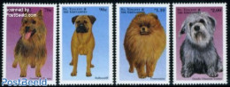 Saint Vincent 1998 Dogs 4v, Mint NH, Nature - Dogs - St.Vincent (1979-...)