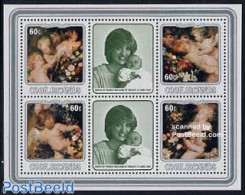 Cook Islands 1982 Christmas, Rubens S/s, Mint NH, History - Religion - Charles & Diana - Kings & Queens (Royalty) - Ch.. - Familias Reales